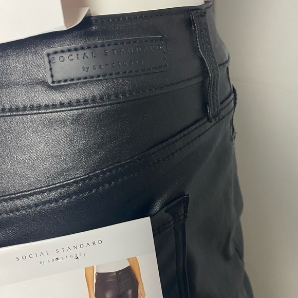 Social Standard by Sanctuary Mid Rose Ankle Skinny Slim Fit 5 Pocket Pants - Picture 7 of 11